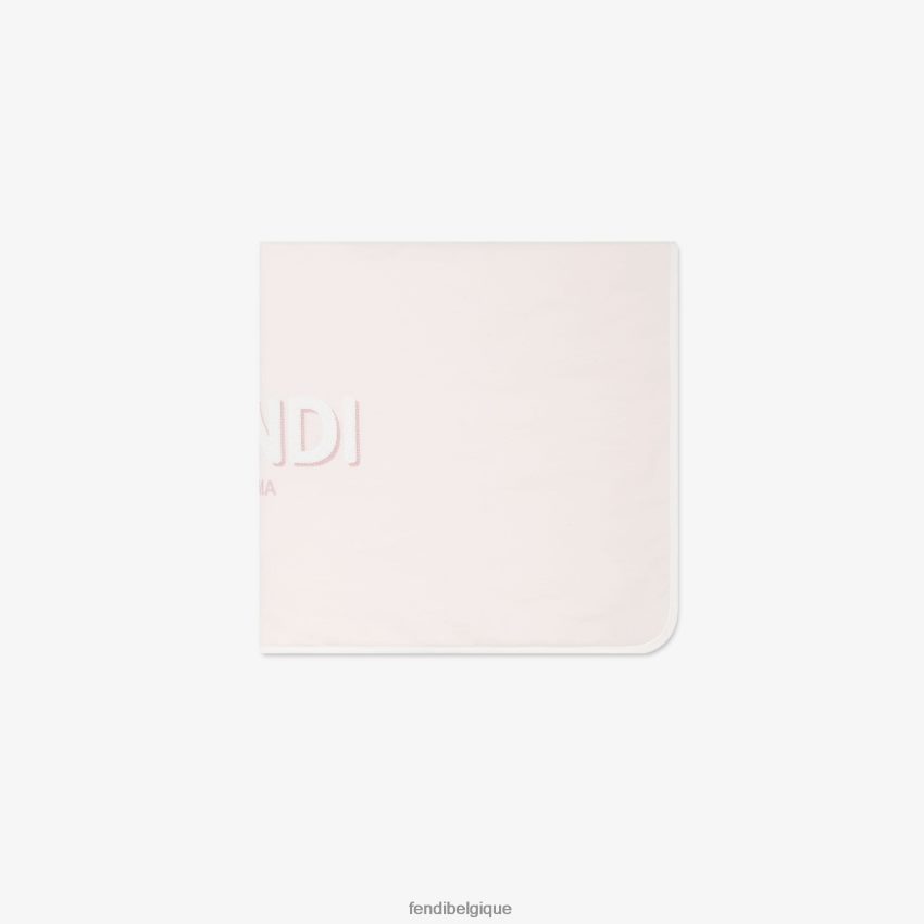 accessoires Fendi couverture rom en jersey rose enfants 8X8J2J2807 Fendi Belgique