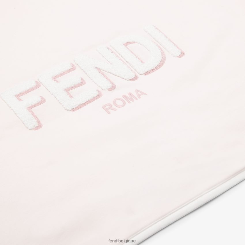accessoires Fendi couverture rom en jersey rose enfants 8X8J2J2807 Fendi Belgique