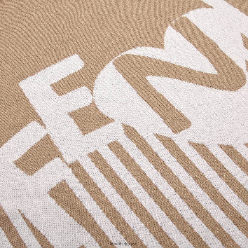 accessoires Fendi couverture tricotée beige enfants 8X8J2J2750 Fendi Belgique