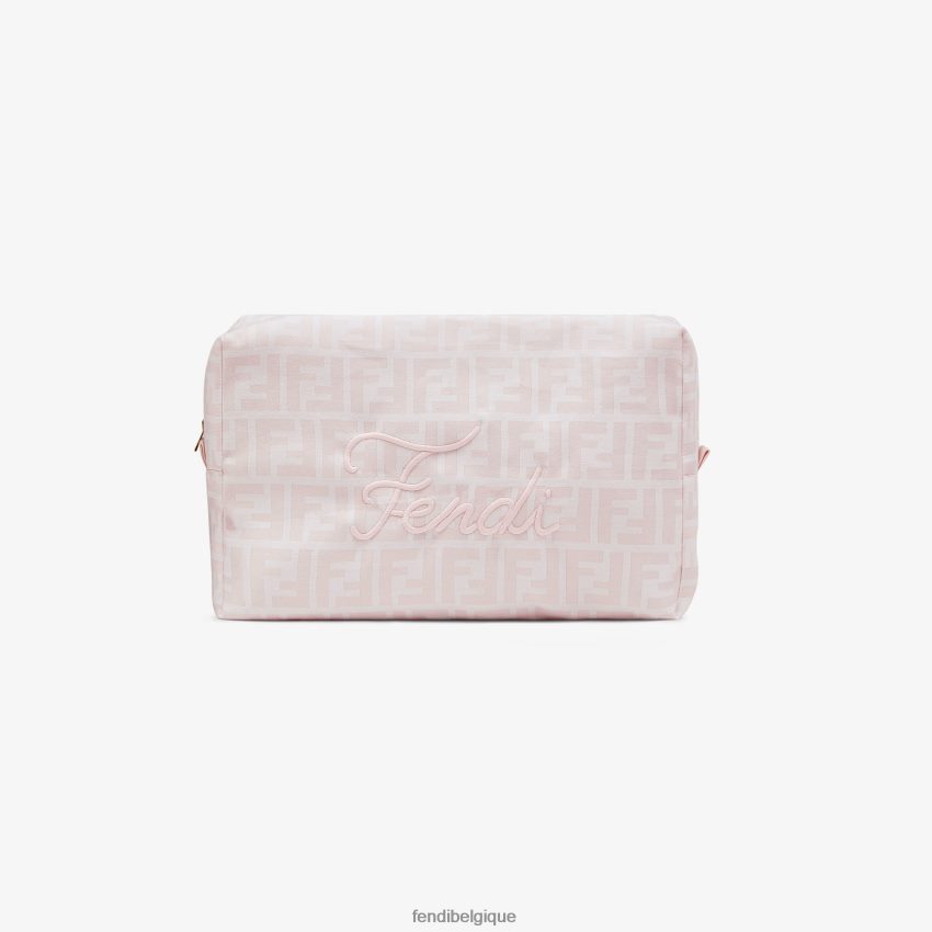 accessoires Fendi ensemble bébé en coton et soie avec drap bébé et trousse de toilette mode enfants 8X8J2J2793 Fendi Lunette De Soleil