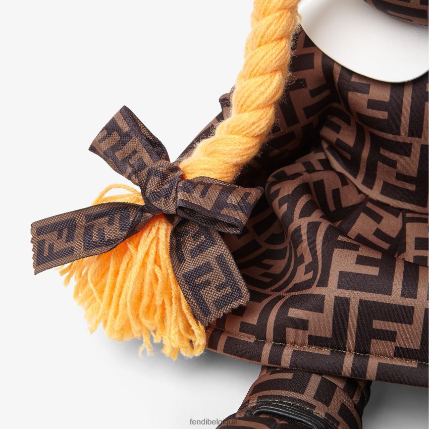 accessoires Fendi poupée de collection upcyclée en néoprène ff multicolore enfants 8X8J2J2901 Fendi Lunette De Soleil