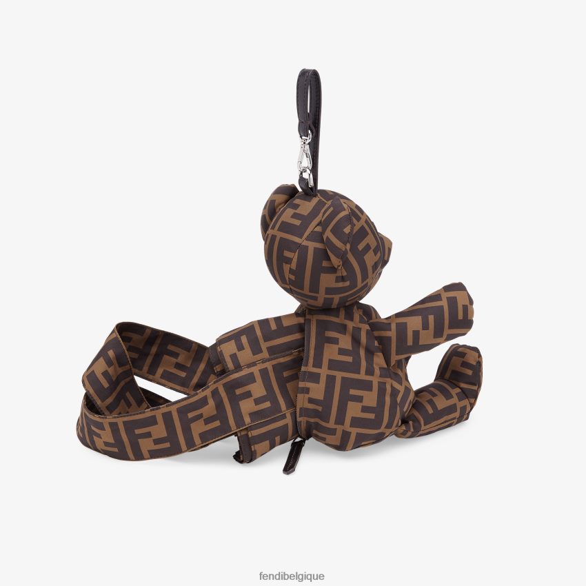 accessoires Fendi cabas en nylon avec ours en peluche mode enfants 8X8J2J2782 Fendi Sac