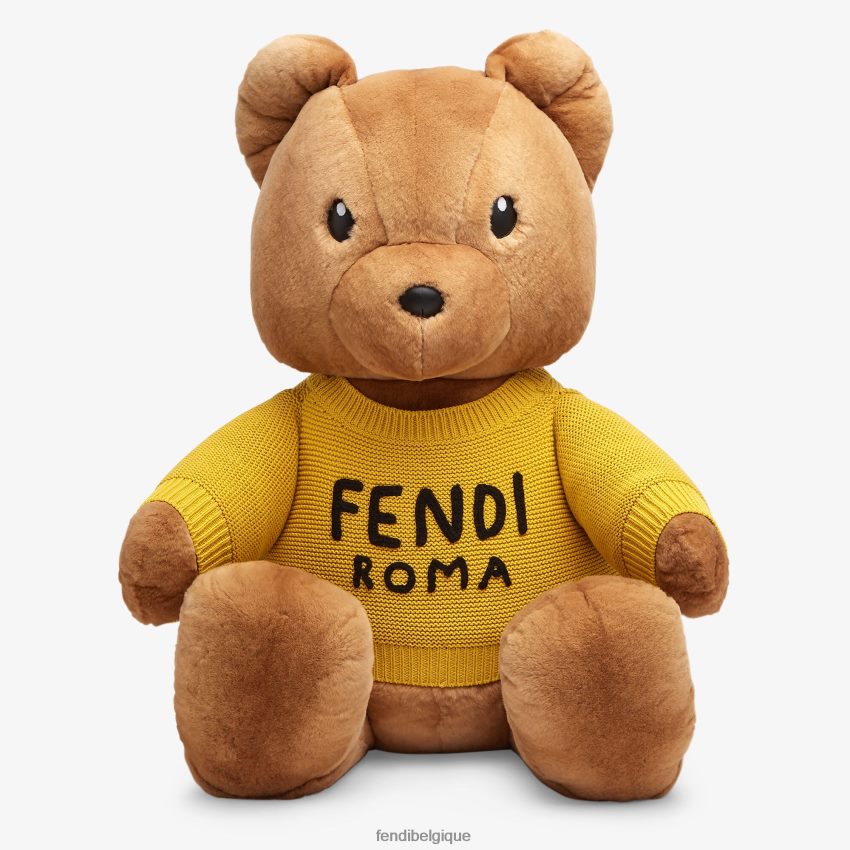 accessoires Fendi ours en peluche géant colosheamink au miel mode enfants 8X8J2J2942 Fendi Belgique