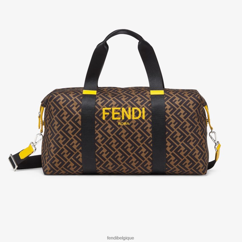 accessoires Fendi sac week-end en nylon avec imprimé roma multicolore enfants 8X8J2J2903 Fendi Belgique