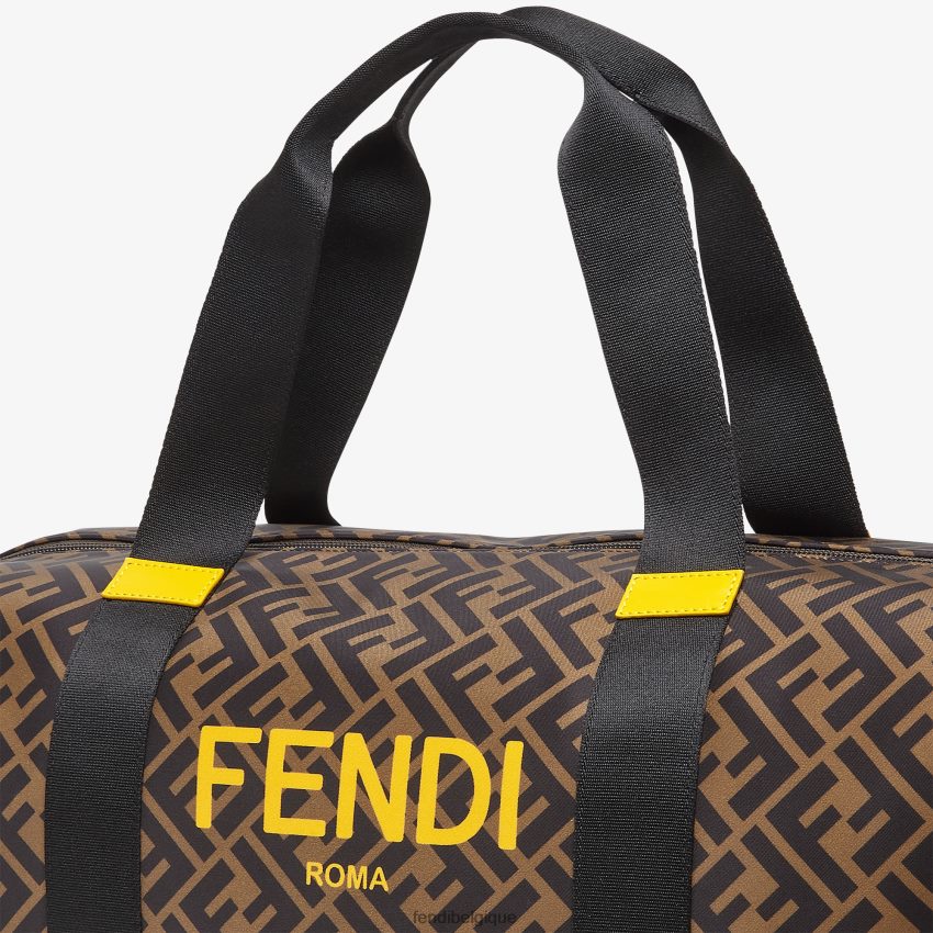 accessoires Fendi sac week-end en nylon avec imprimé roma multicolore enfants 8X8J2J2903 Fendi Belgique