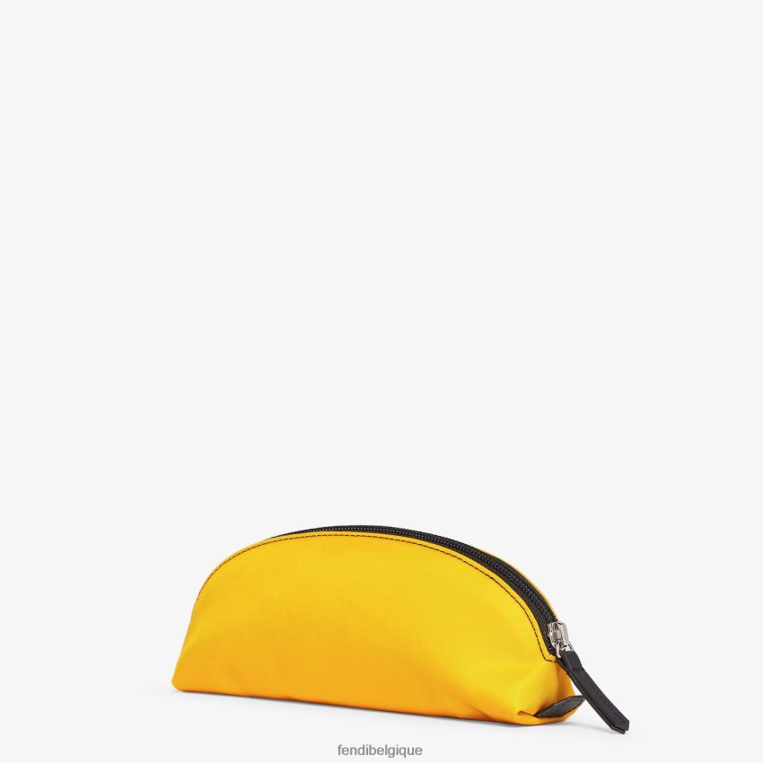 accessoires Fendi étui à stylo en nylon jaune enfants 8X8J2J2938 Fendi Sac