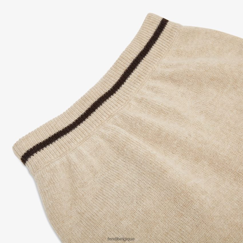 vêtements Fendi Pantalon bébé à pieds 100% cachemire mode enfants 8X8J2J2791 Fendi Sac