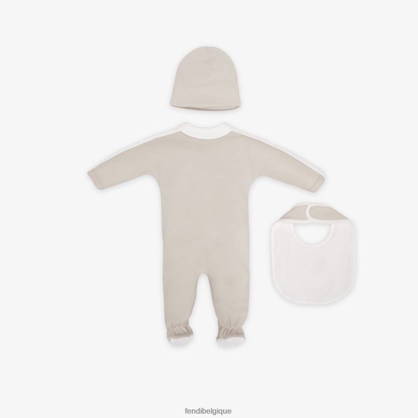 vêtements Fendi ensemble bébé en jersey mode enfants 8X8J2J2786 Fendi Belgique