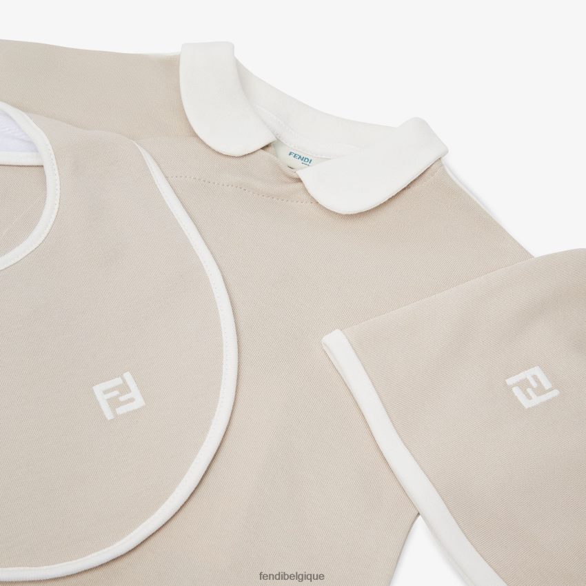 vêtements Fendi ensemble bébé en jersey mode enfants 8X8J2J2786 Fendi Belgique