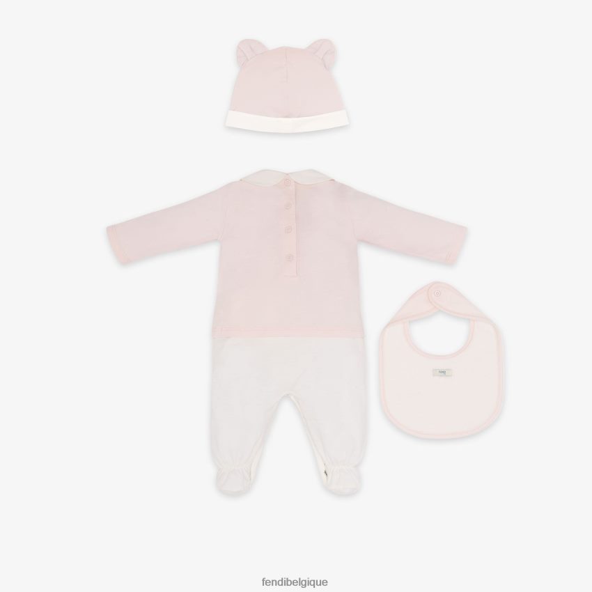 vêtements Fendi ensemble bébé en jersey multicolore enfants 8X8J2J2764 Fendi Sac