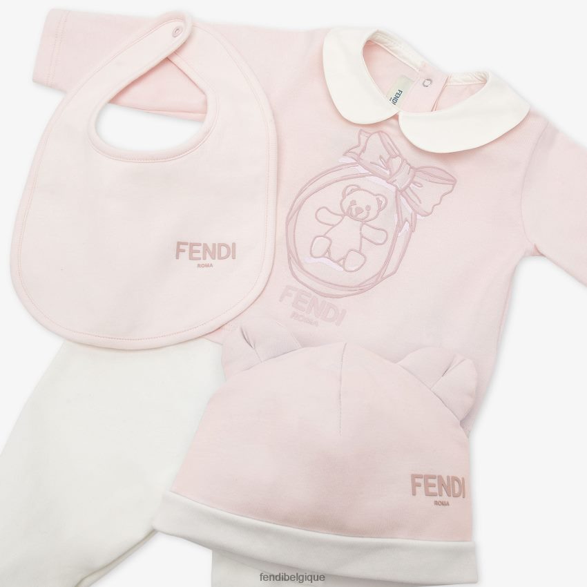 vêtements Fendi ensemble bébé en jersey multicolore enfants 8X8J2J2764 Fendi Sac