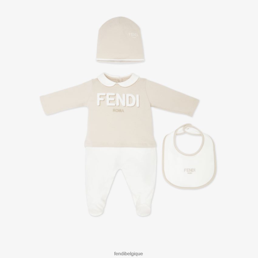 vêtements Fendi maillot rome kit beige enfants 8X8J2J2805 Fendi Lunette De Soleil
