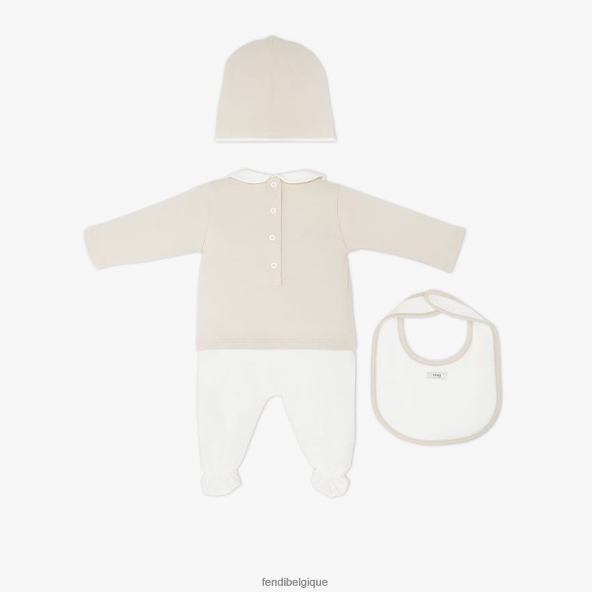 vêtements Fendi maillot rome kit beige enfants 8X8J2J2805 Fendi Lunette De Soleil