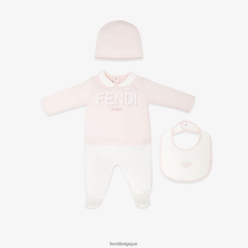 vêtements Fendi maillot rome kit rose enfants 8X8J2J2806 Fendi Sac