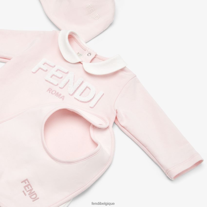 vêtements Fendi maillot rome kit rose enfants 8X8J2J2806 Fendi Sac