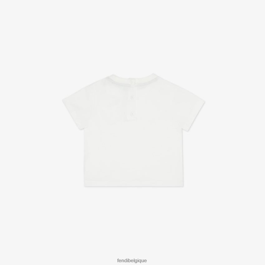 vêtements Fendi t-shirt bébé en jersey mode enfants 8X8J2J2832 Fendi Lunette De Soleil