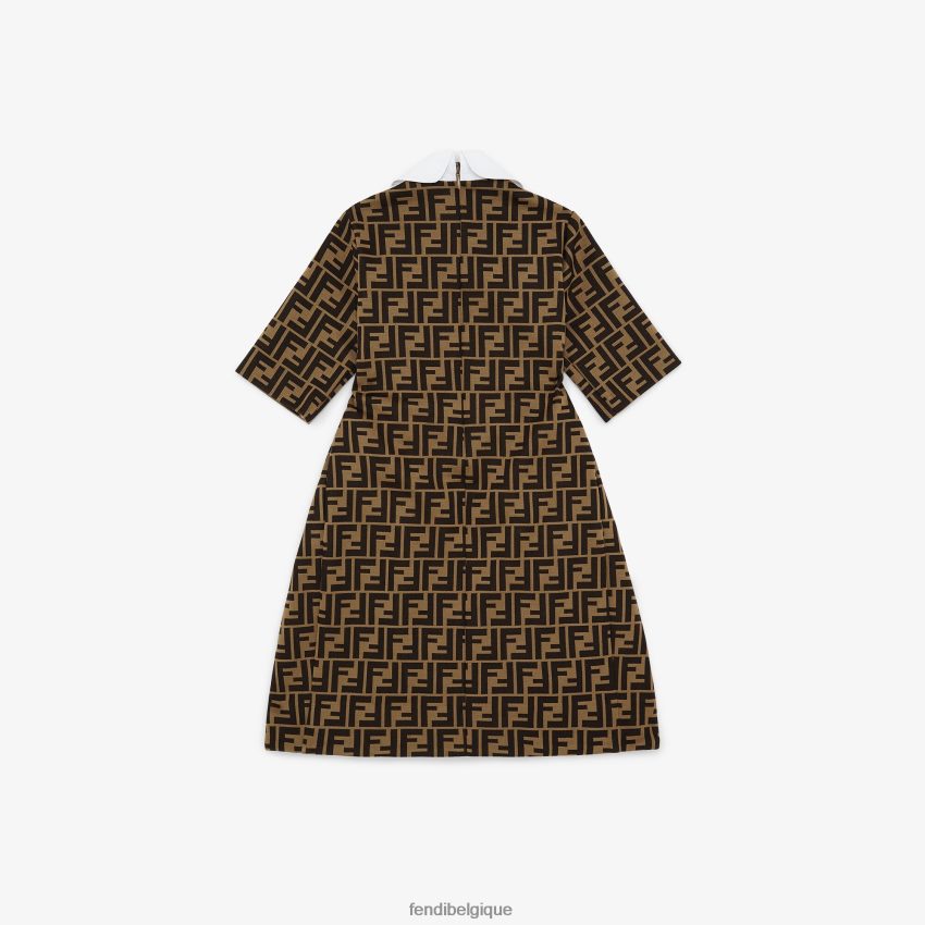 vêtements Fendi robe junior fille en tissu mode enfants 8X8J2J2918 Fendi Belgique