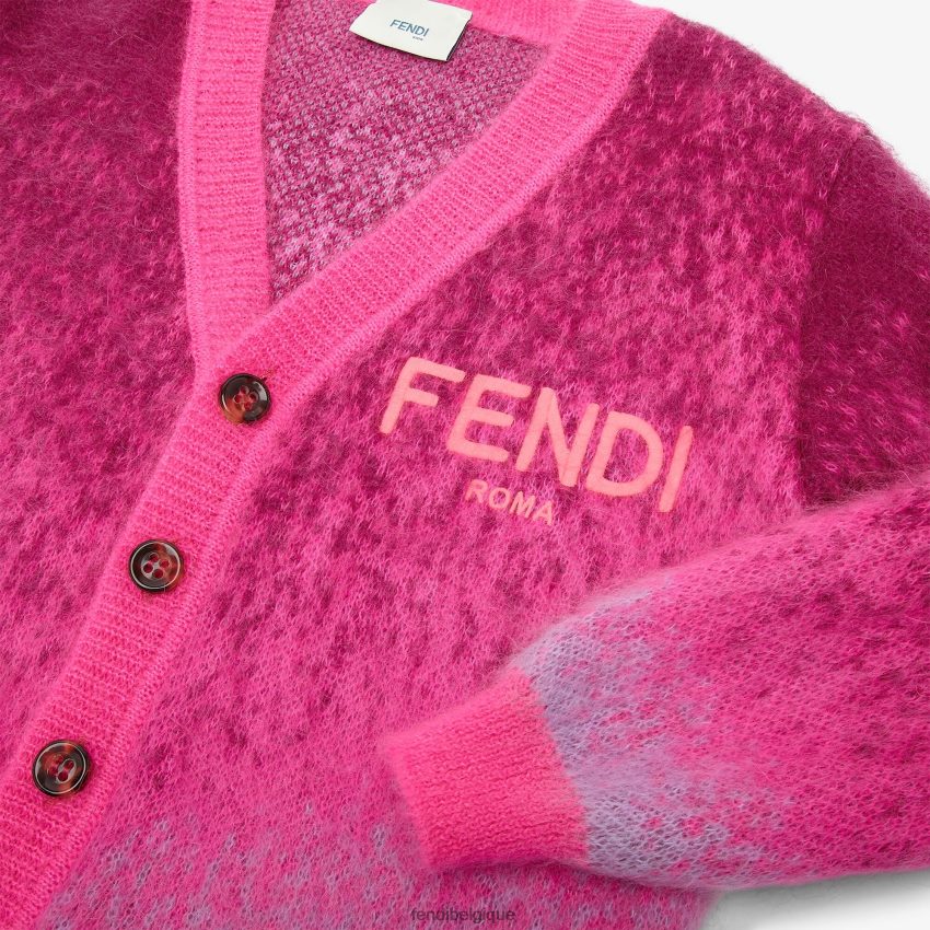 vêtements Fendi cardigan junior en laine multicolore enfants 8X8J2J2850 Fendi Lunette De Soleil
