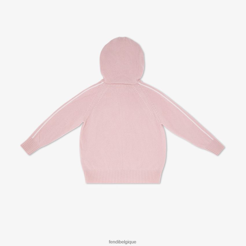 vêtements Fendi pull junior en pur cachemire mode enfants 8X8J2J2910 Fendi Lunette De Soleil