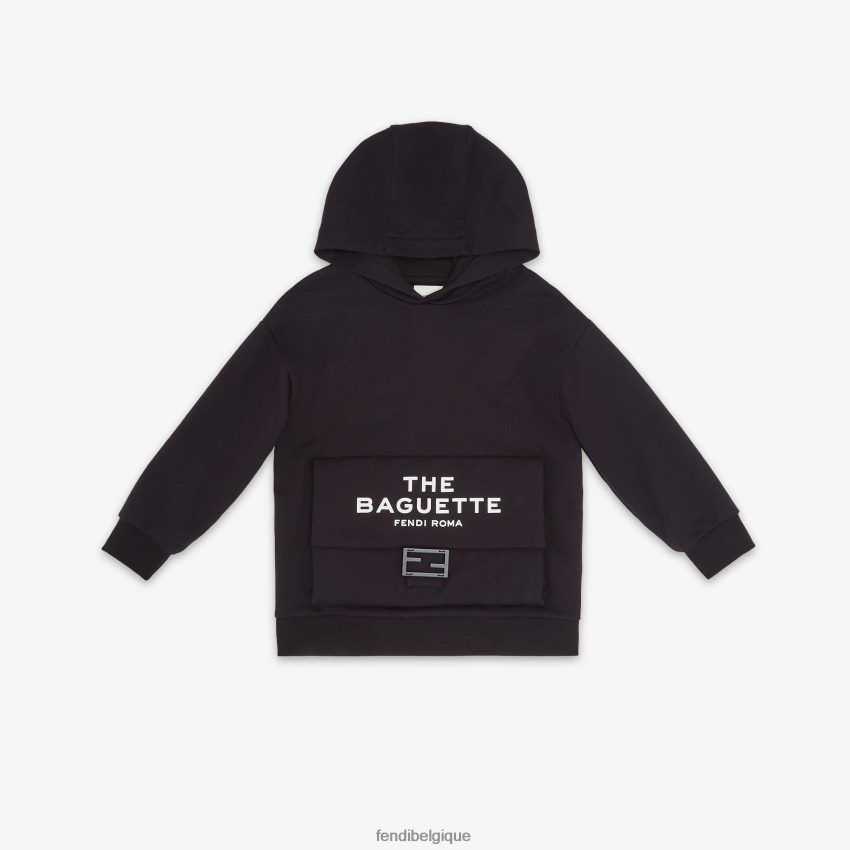 vêtements Fendi sweat bicolore by marc jacobs mini me multicolore enfants 8X8J2J2868 Fendi Lunette De Soleil