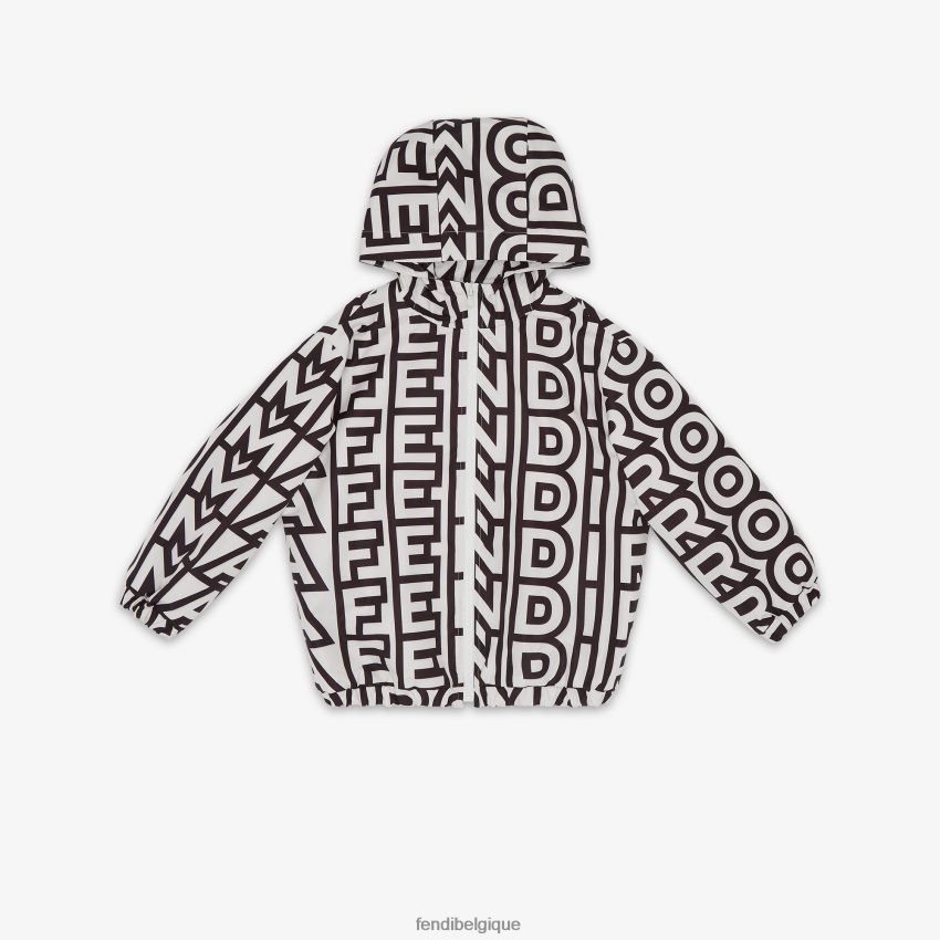 vêtements Fendi veste coupe-vent bicolore by marc jacobs mini me multicolore enfants 8X8J2J2862 Fendi Lunette De Soleil