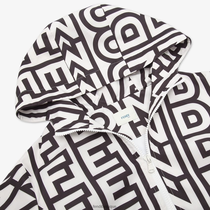 vêtements Fendi veste coupe-vent bicolore by marc jacobs mini me multicolore enfants 8X8J2J2862 Fendi Lunette De Soleil