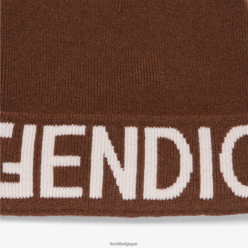 accessoires Fendi chapeau de laine blanc femmes 8X8J2J49 Fendi Sac