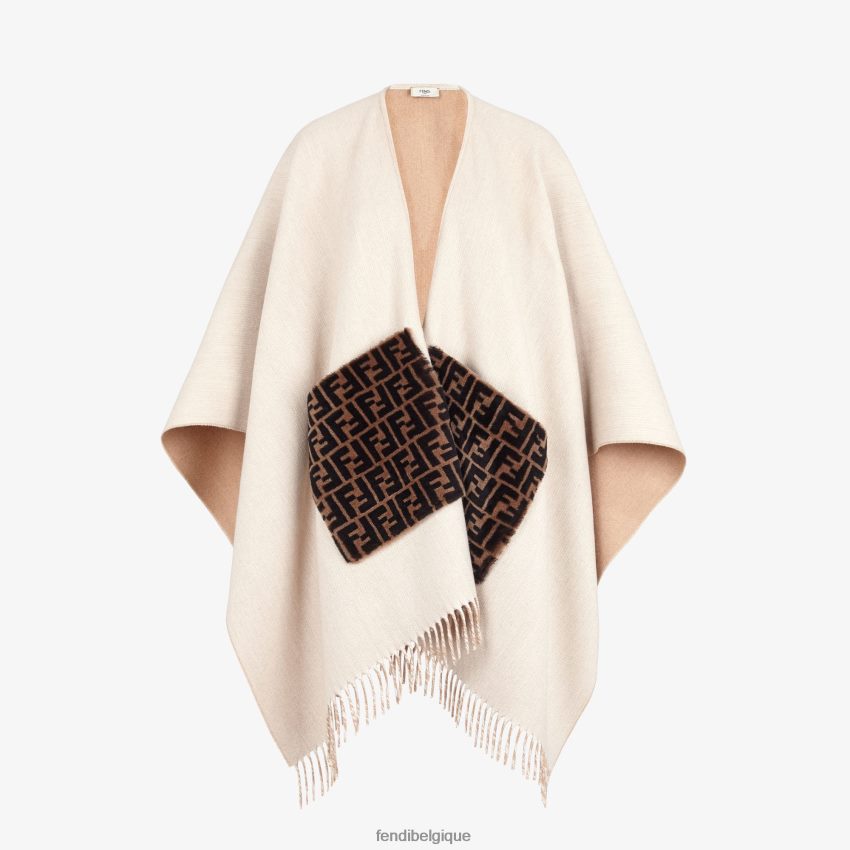 accessoires Fendi poncho en laine et cachemire mode femmes 8X8J2J507 Fendi Lunette De Soleil