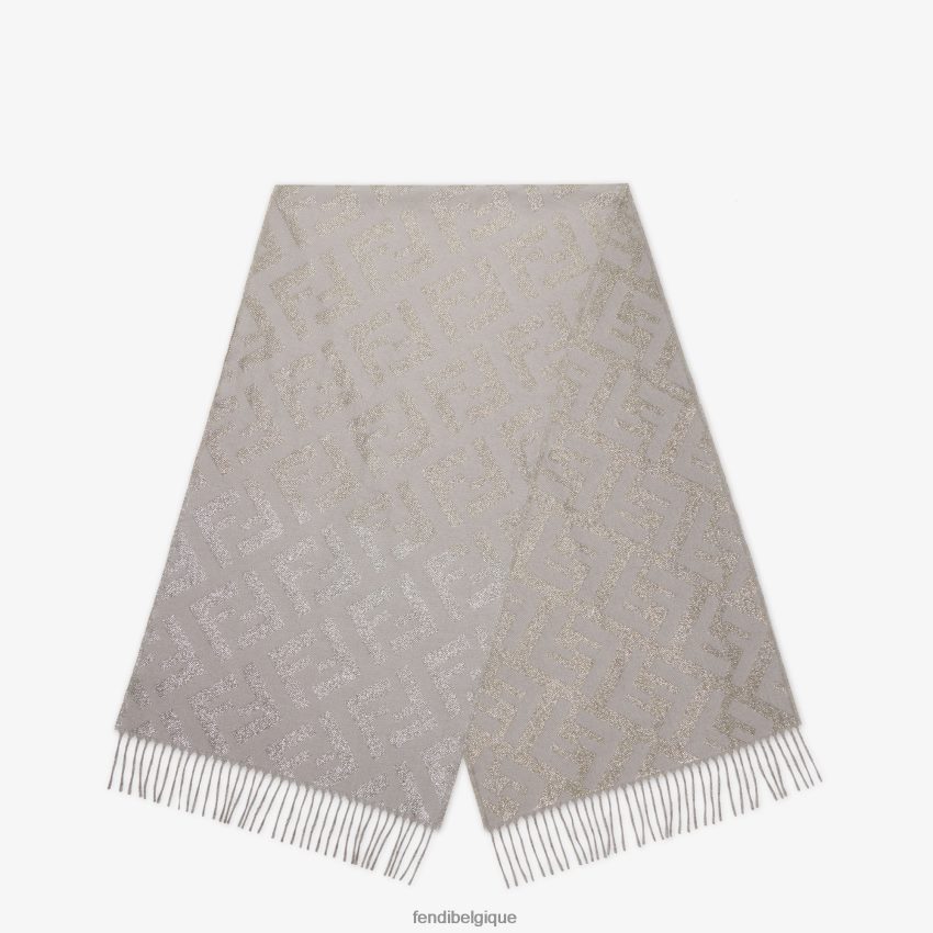 accessoires Fendi écharpe en cachemire colombe beige femmes 8X8J2J267 Fendi Lunette De Soleil