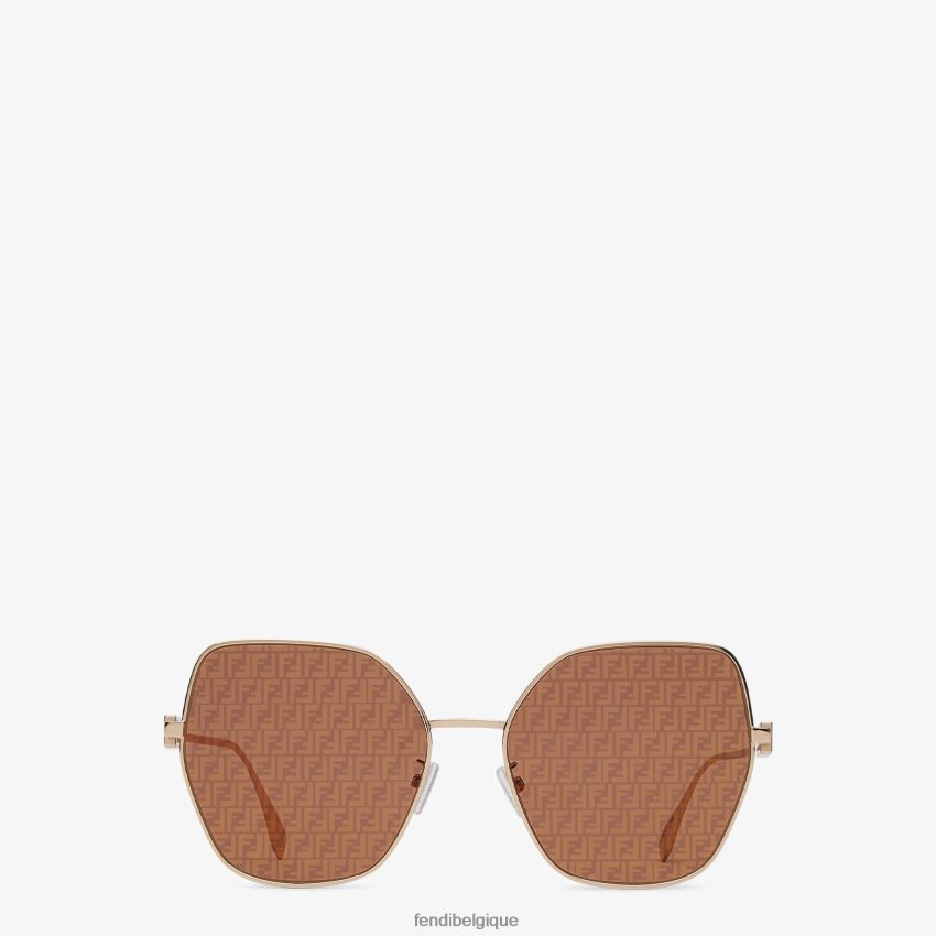 accessoires Fendi lunettes de soleil avec lentilles brun femmes 8X8J2J349 Fendi Sac
