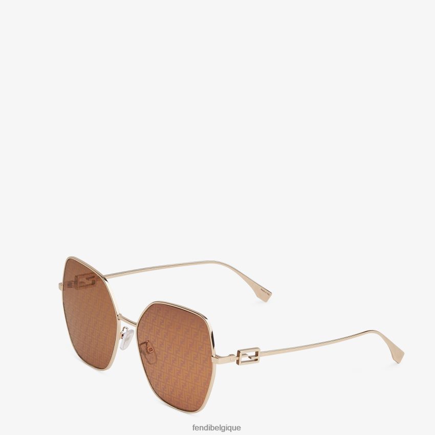 accessoires Fendi lunettes de soleil avec lentilles brun femmes 8X8J2J349 Fendi Sac