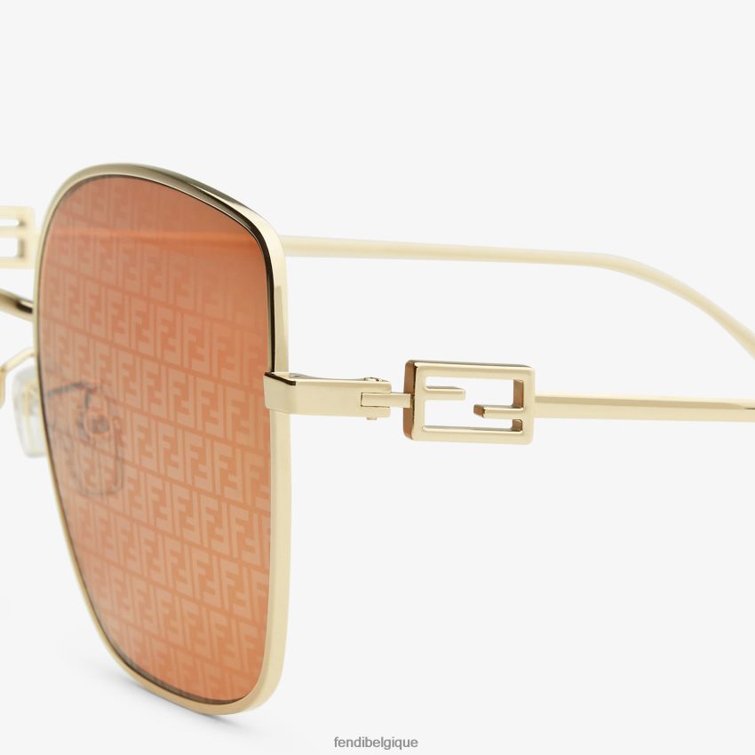 accessoires Fendi lunettes de soleil avec verres et micro logo ff mode femmes 8X8J2J345 Fendi Lunette De Soleil