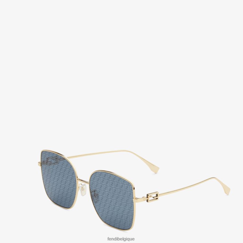 accessoires Fendi lunettes de soleil avec verres et micro logo ff mode femmes 8X8J2J348 Fendi Lunette De Soleil