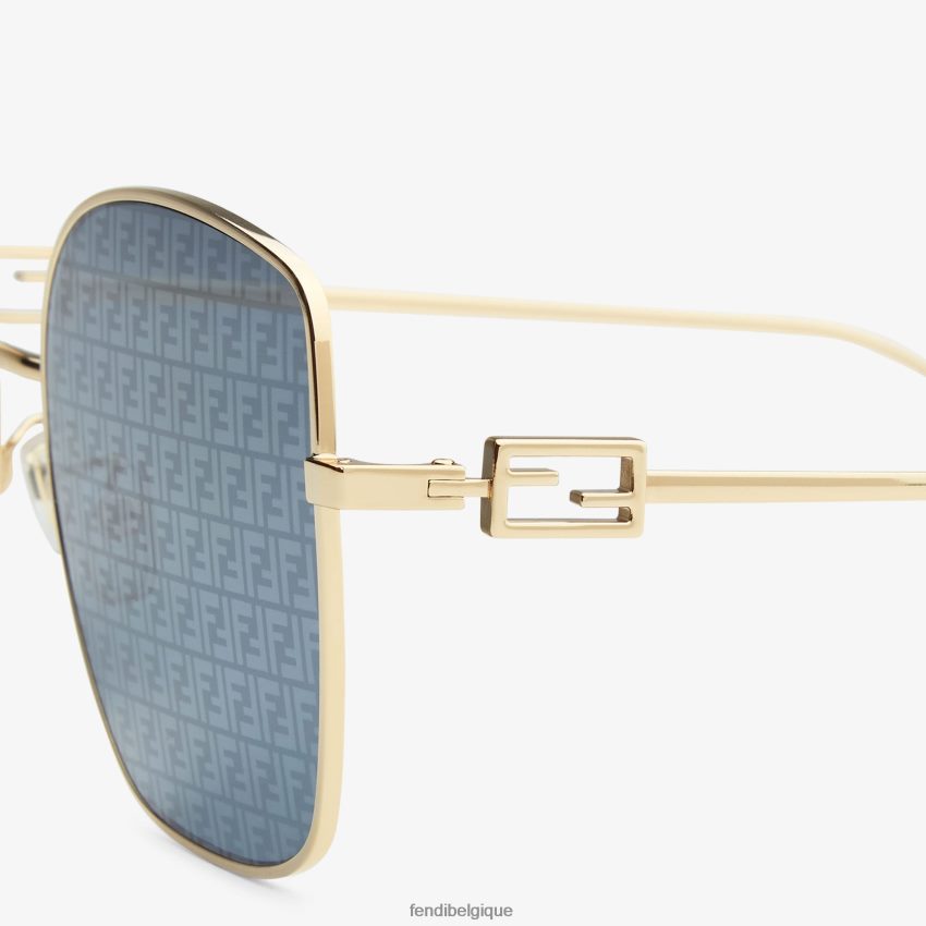 accessoires Fendi lunettes de soleil avec verres et micro logo ff mode femmes 8X8J2J348 Fendi Lunette De Soleil