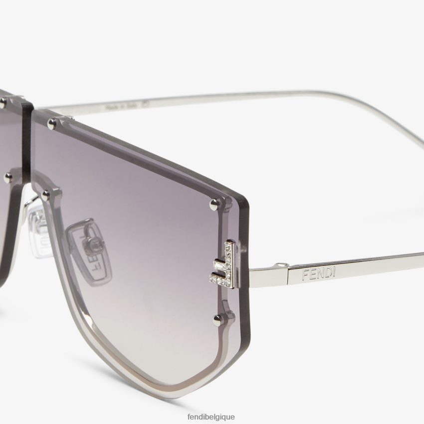 accessoires Fendi lunettes de soleil bouclier avec verres dégradés mode femmes 8X8J2J229 Fendi Sac