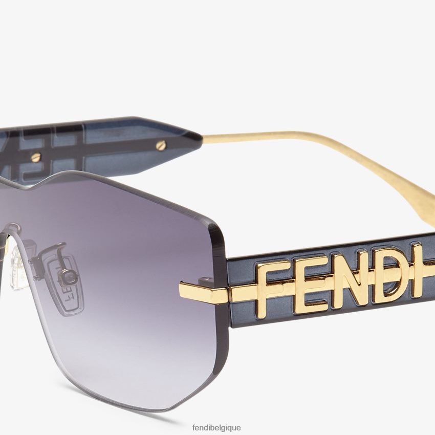 accessoires Fendi lunettes de soleil à bouclier dégradé mode femmes 8X8J2J242 Fendi Belgique