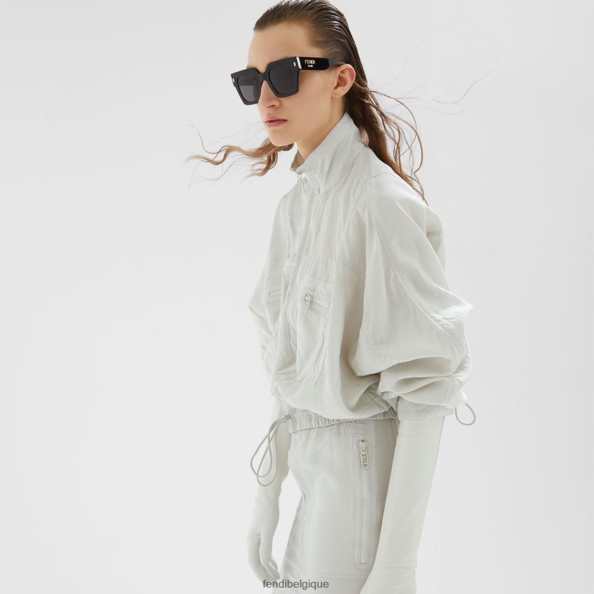 accessoires Fendi lunettes de soleil en acétate roma noir femmes 8X8J2J143 Fendi Belgique