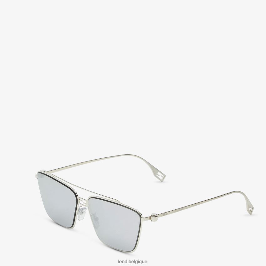 accessoires Fendi lunettes de soleil en métal or femmes 8X8J2J76 Fendi Sac