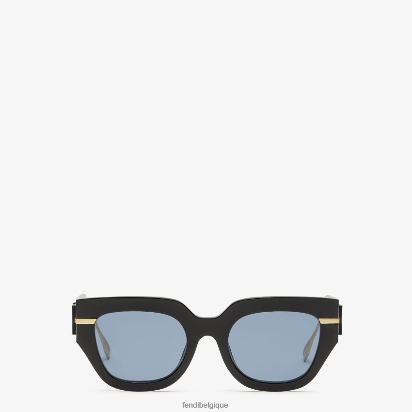 accessoires Fendi lunettes de soleil graphiques en acétate mode femmes 8X8J2J255 Fendi Lunette De Soleil