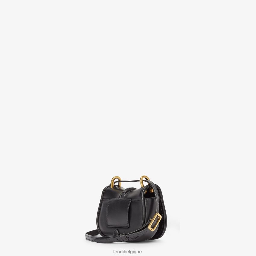 accessoires Fendi allez, charme en cuir nano noir femmes 8X8J2J15 Fendi Lunette De Soleil