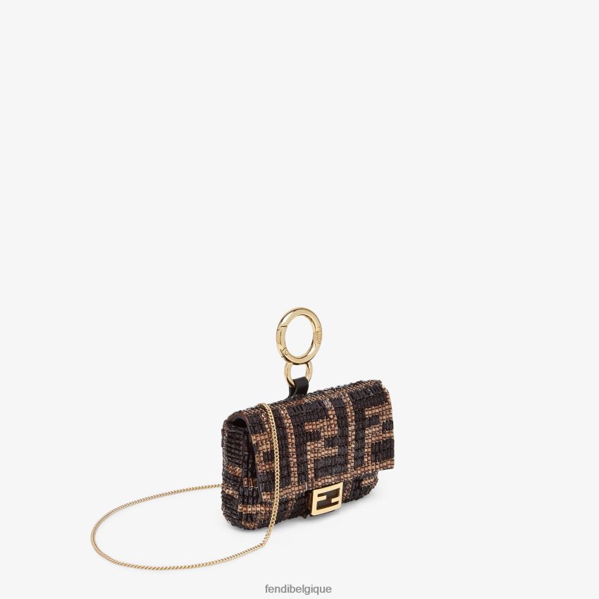 accessoires Fendi charme avec des perles multicolore femmes 8X8J2J466 Fendi Sac