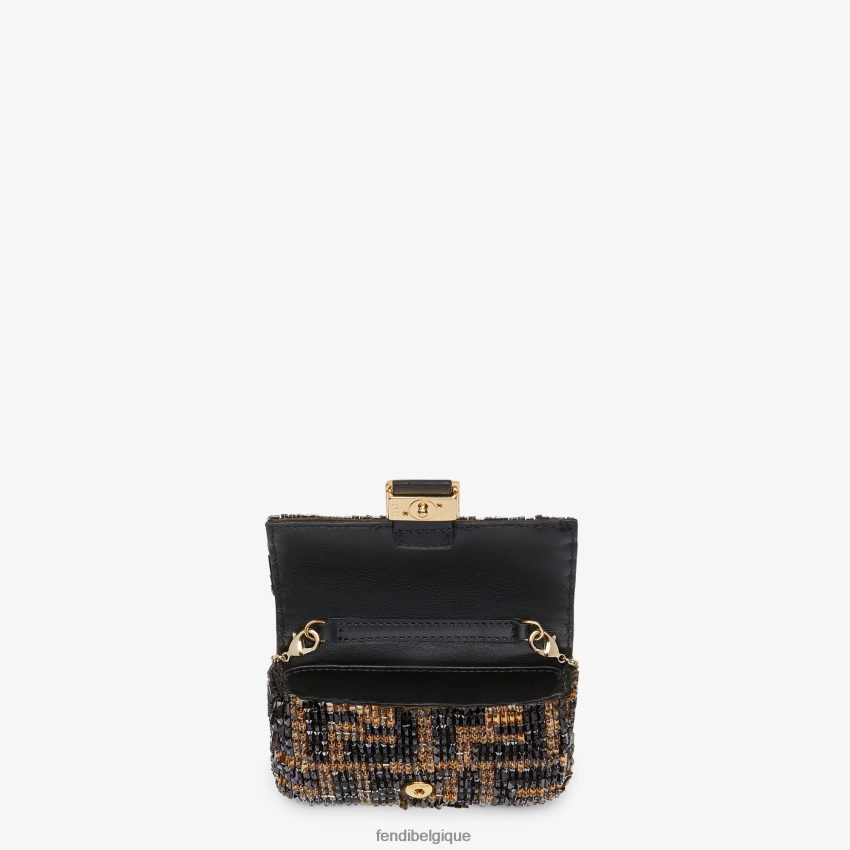 accessoires Fendi charme avec des perles multicolore femmes 8X8J2J466 Fendi Sac