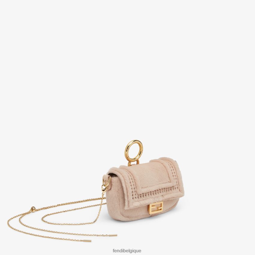 accessoires Fendi charme de vison rose femmes 8X8J2J398 Fendi Belgique