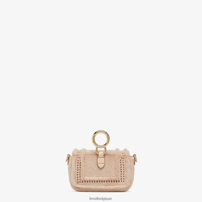 accessoires Fendi charme de vison rose femmes 8X8J2J398 Fendi Belgique