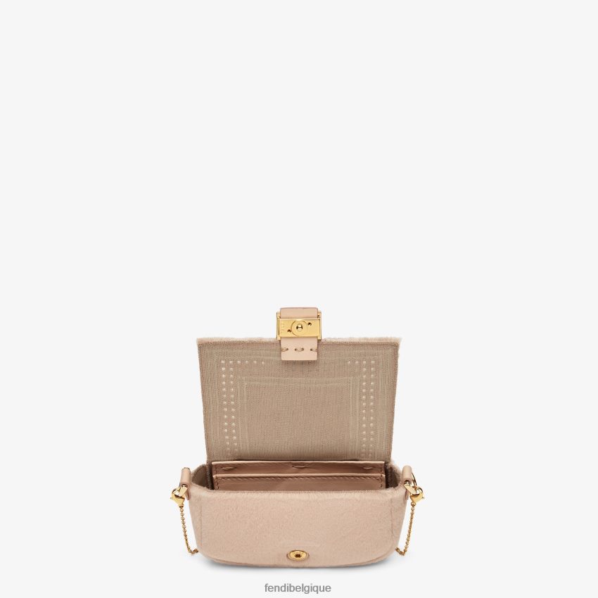 accessoires Fendi charme de vison rose femmes 8X8J2J398 Fendi Belgique
