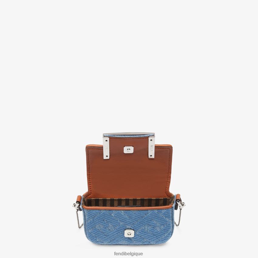 accessoires Fendi charme en jean bleu clair femmes 8X8J2J99 Fendi Lunette De Soleil