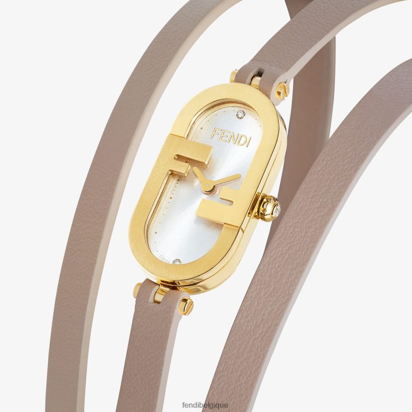 accessoires Fendi 14,80 x 28,30 mm - montre ovale avec logo o\'lock mode femmes 8X8J2J31 Fendi Sac