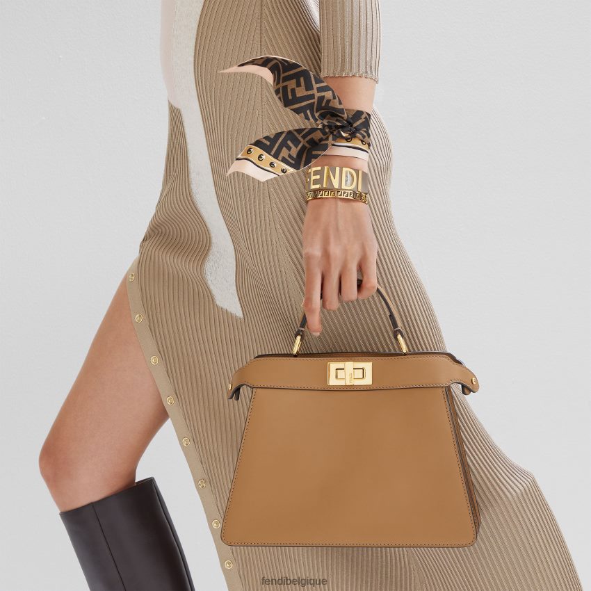 accessoires Fendi 17,80 x 19,80 mm - montre bracelet avec inscription gris femmes 8X8J2J46 Fendi Sac