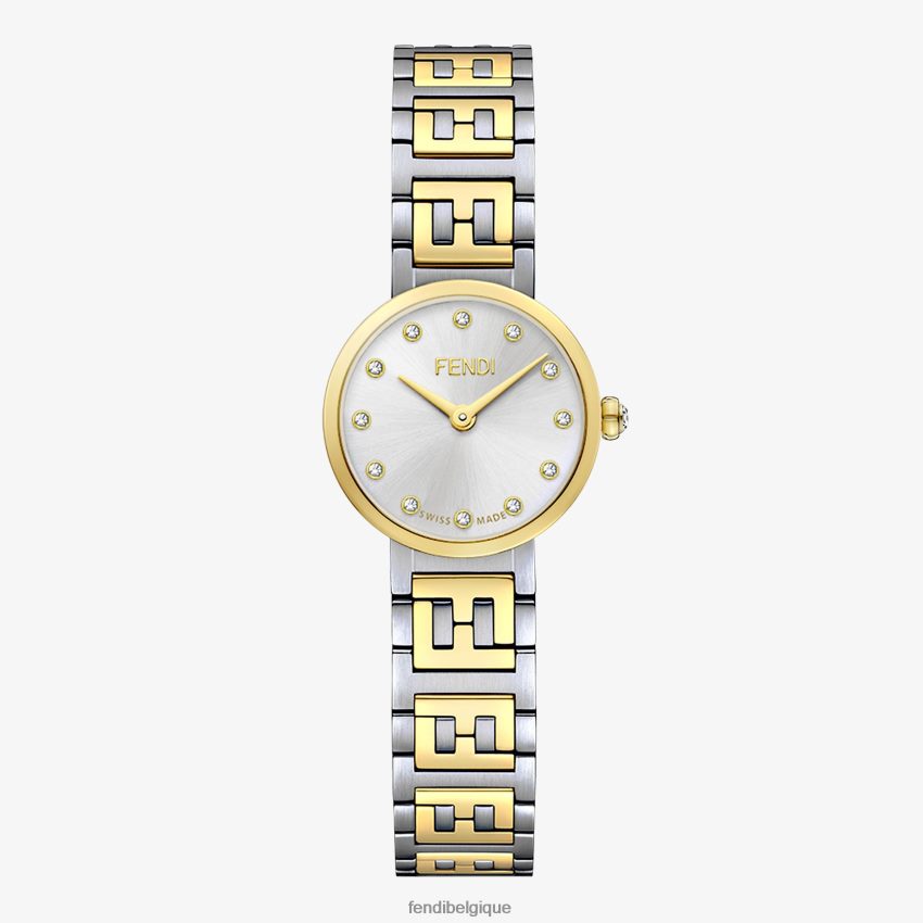 accessoires Fendi 19 mm - montre bracelet avec logo ff multicolore femmes 8X8J2J474 Fendi Lunette De Soleil