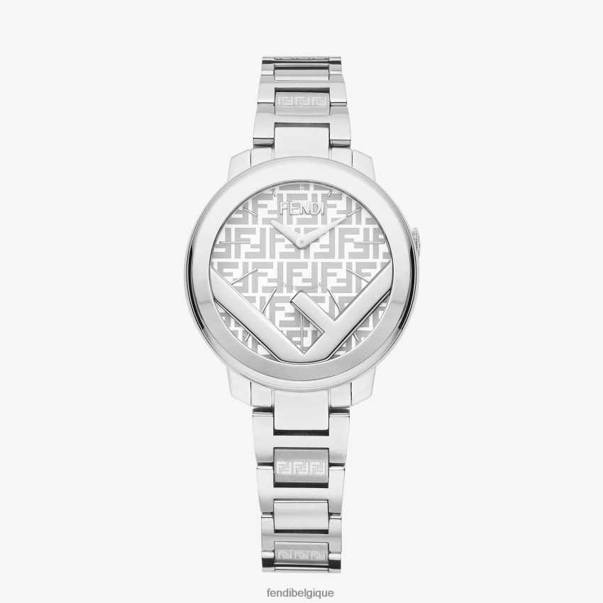 accessoires Fendi 28mm - montre ronde avec logo argent femmes 8X8J2J177 Fendi Lunette De Soleil